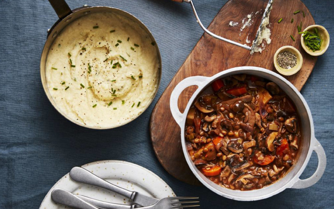 Mighty Mushroom Stew & Cauliflower Mash!